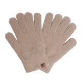 Solid Soft + Cozy Gloves in Beige