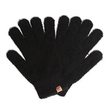 Solid Soft + Cozy Gloves in Black