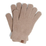 Solid Soft + Cozy Gloves in Beige
