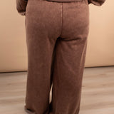 All Day Comfort Full-Length Sweatpants in Coffee
