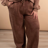 All Day Comfort Full-Length Sweatpants in Coffee