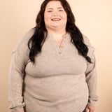 Brynn Henley Sweater in Beige