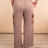 Crop it Cozy Pants in Cocoa