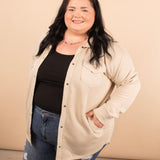 Everyday Essential Ribbed Tank in Black