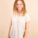 Easy Breezy Top in Cream