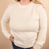 Evelyn Sweater in Ivory