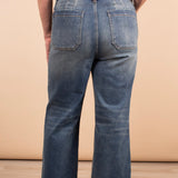 Judy Blue High Waist Wide Crop Jeans