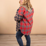 Blakeley Dark Wash Distressed Skinny Jeans