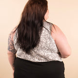 Sway with Me V-Neck Tank in Grey