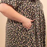 Wildflower Whimsy Tiered Dress w/Pockets