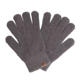 Solid Soft + Cozy Gloves in Gray