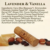 Lavender Vanilla Lip Balm