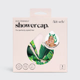 Luxury Shower Cap - Palm Print - K & Company