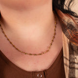 Gold Star Chain Necklace