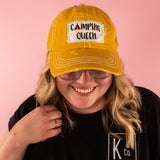 Camping Queen Hat - Yellow