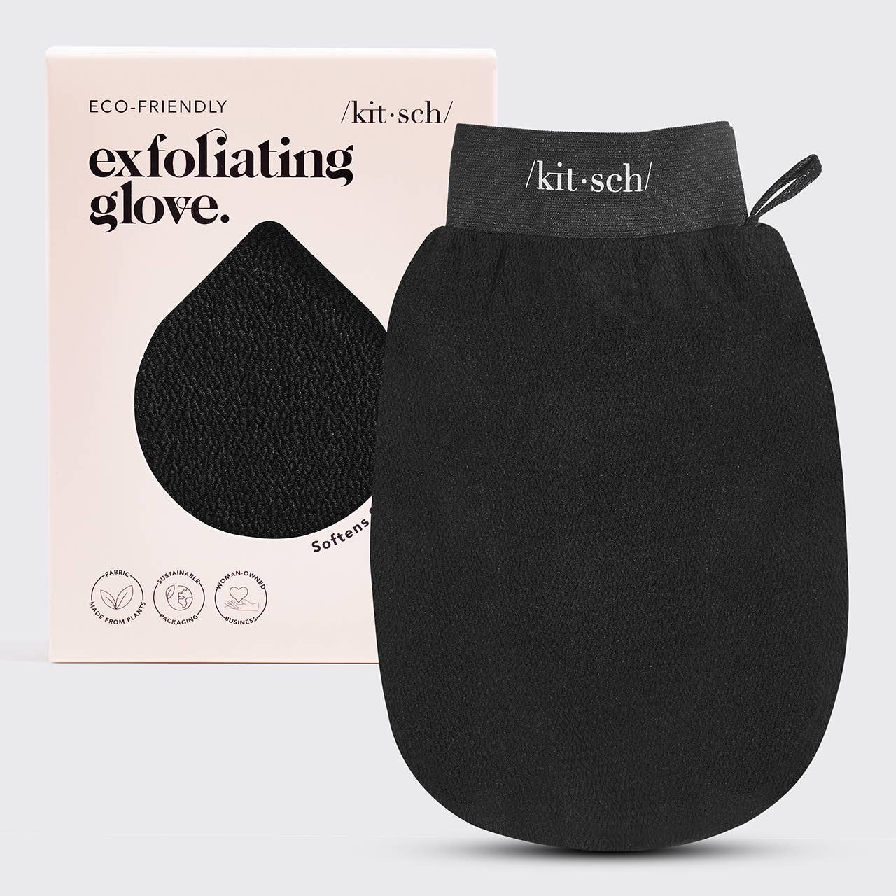 Exfoliating Glove - Black - K & Company
