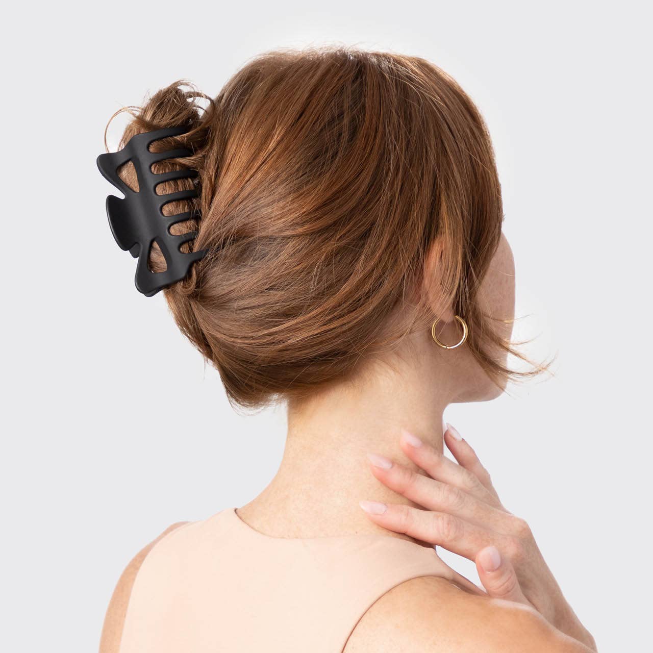 Recycled Plastic Large Claw Clip 2pc Set - Black & Tort - K & Company