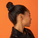 Ruched Satin Scrunchies 5pc Set - Ghosts & Pumpkins - K & Company
