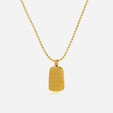 To the Moon + Back Necklace