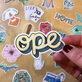 Ope - Midwest Sticker