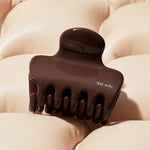 Recycled Plastic Puffy Cloud Clip 1pc - Chocolate - K & Company