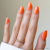 Apricot Press-On Nails