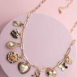 Sweet Spark Charm Necklace