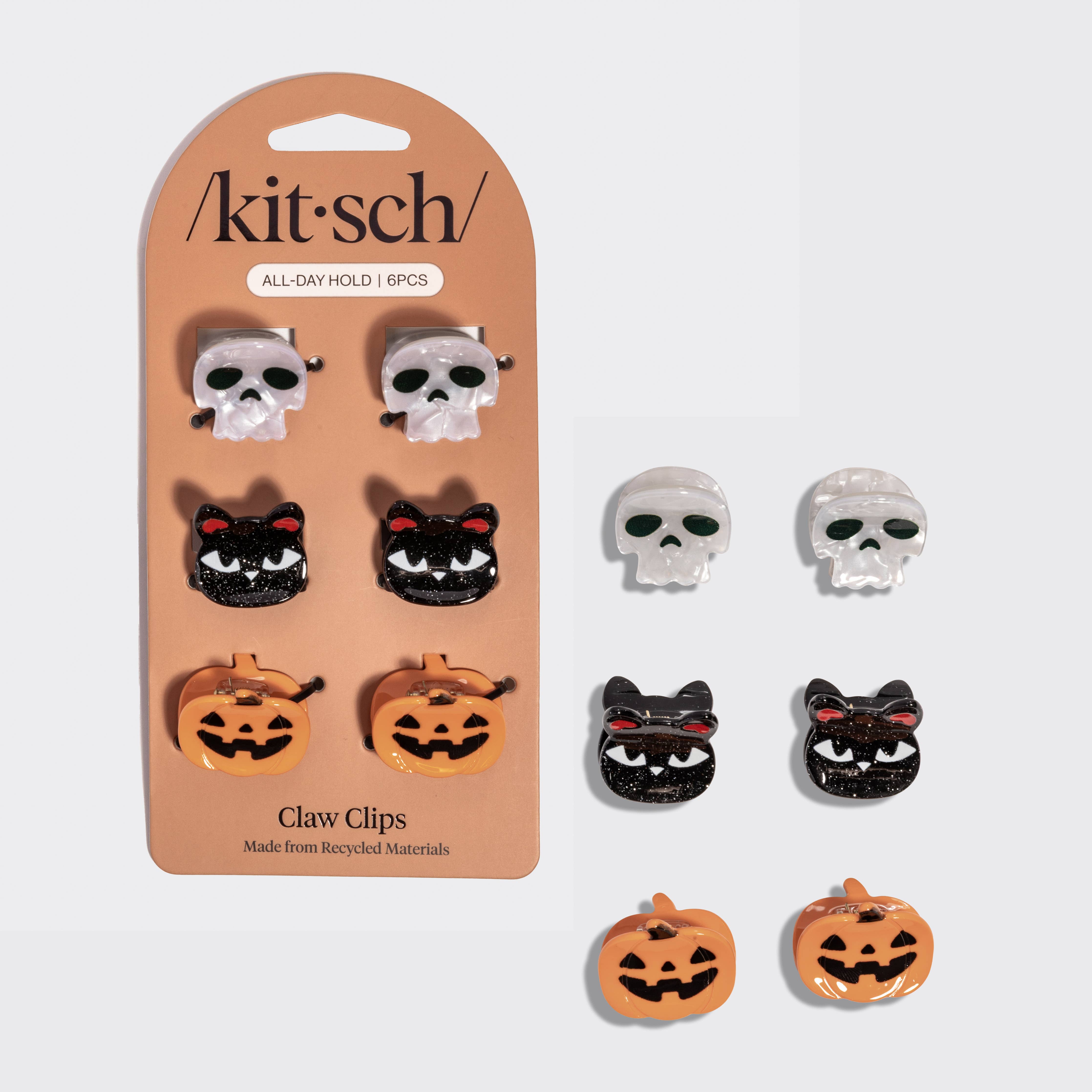Mini Claw Clips 6pc Set - Halloween Squad - K & Company