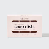 Bottle-Free Beauty Self-draining Soap Dish