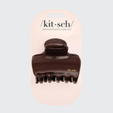 Recycled Plastic Puffy Cloud Clip 1pc - Chocolate - K & Company