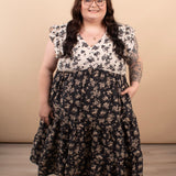 Adeline Floral Tiered Maxi Dress - K & Company