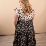 Adeline Floral Tiered Maxi Dress - K & Company
