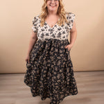 Adeline Floral Tiered Maxi Dress - K & Company