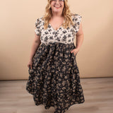 Adeline Floral Tiered Maxi Dress - K & Company