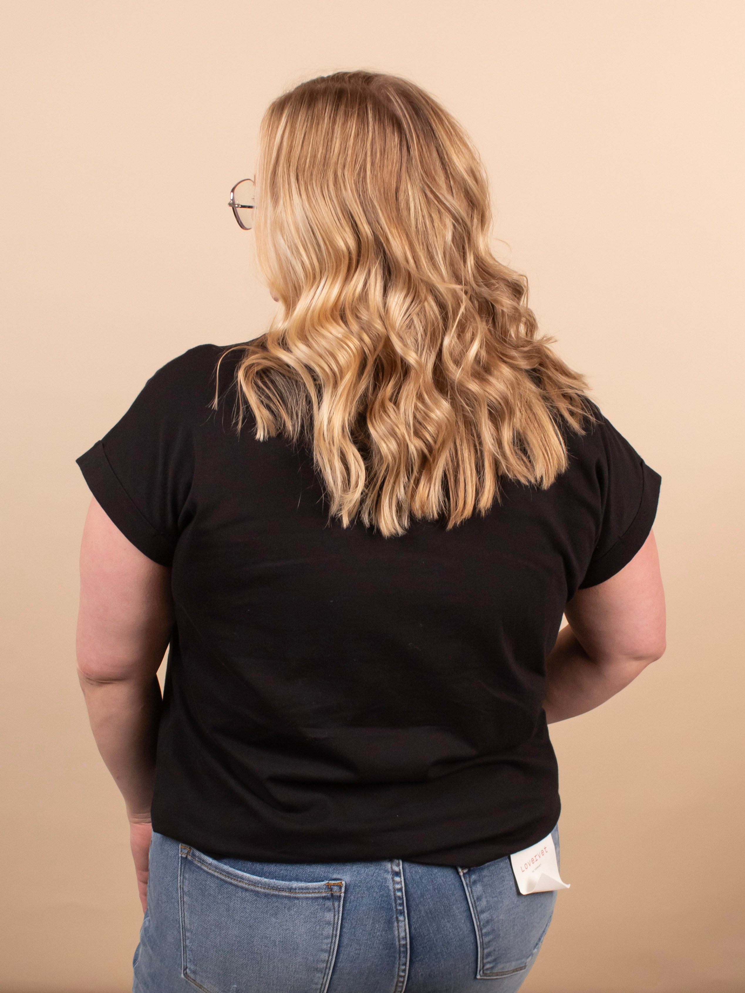 All-American Flag Tee – Black - K & Company