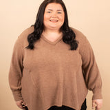 Always in Motion Top in Mocha