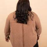 Always in Motion Top in Mocha