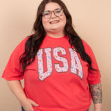 Americana Bloom USA Tee