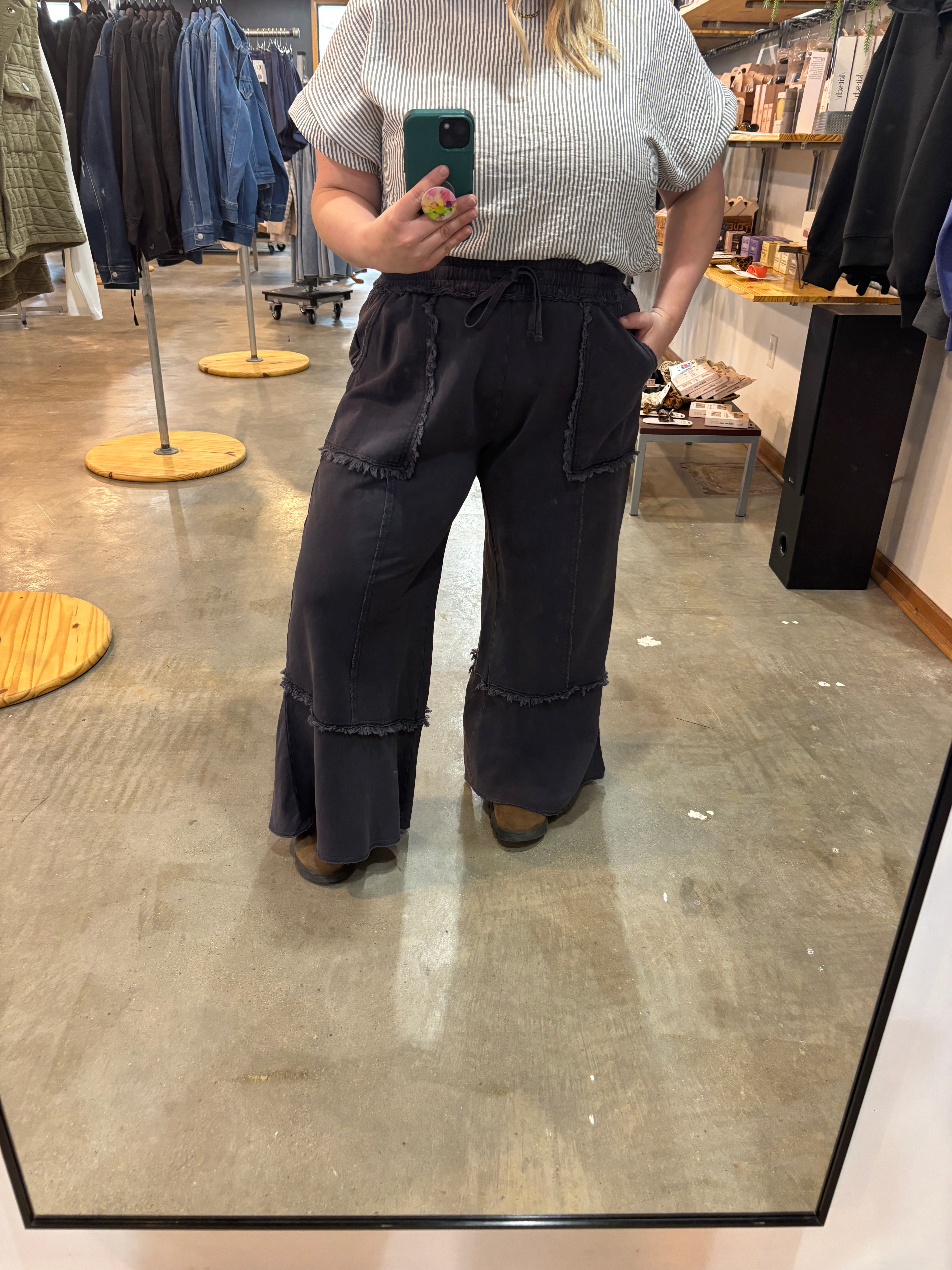 Smoke Show Wide Leg Pants - K & Company