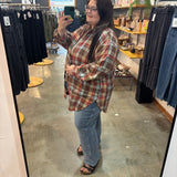 Better Together Oversized Flannel Button Up