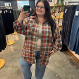 Better Together Oversized Flannel Button Up