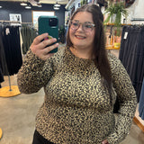 Blair Leopard Long Sleeve Top
