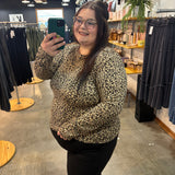 Blair Leopard Long Sleeve Top