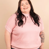 Blush Hour Short Sleeve Sweater