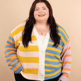Bold Strokes Multicolored Cardigan