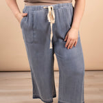 Camden Wide Leg Crop Pants - K & Company