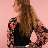 Carmela Floral Long Sleeve Bodysuit