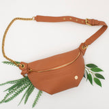 Catherine Adjustable Crossbody Belt Fanny Handbag - Camel