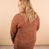 Cinnamon & Spice Speckled Cardigan