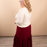 Cloudline Pocket Sweater in Ivory